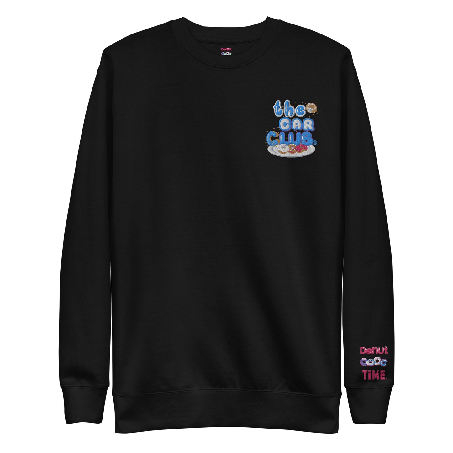 The Car Club Donut Time Embroidery