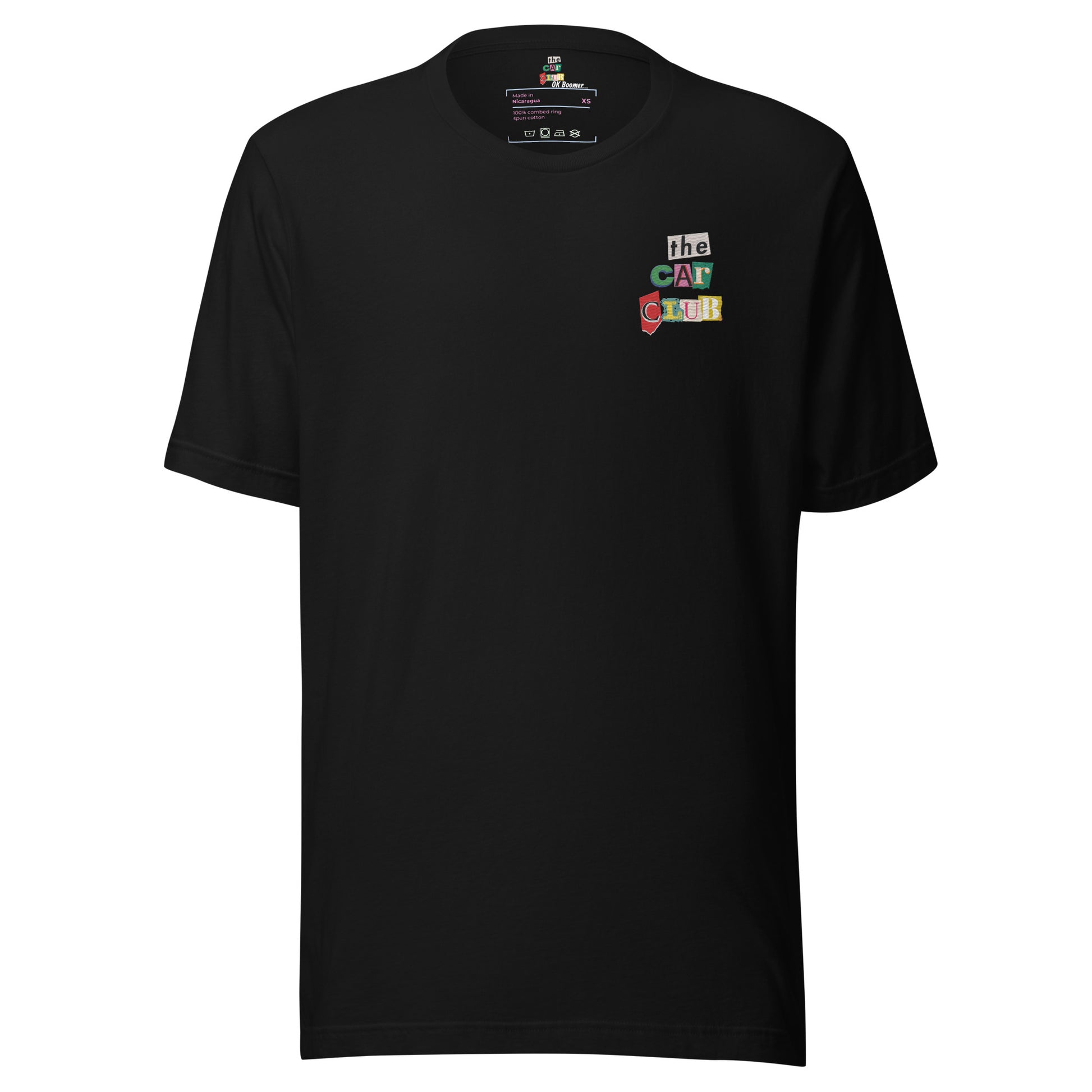 The Car Club 90's Retro Embroidery T-Shirt