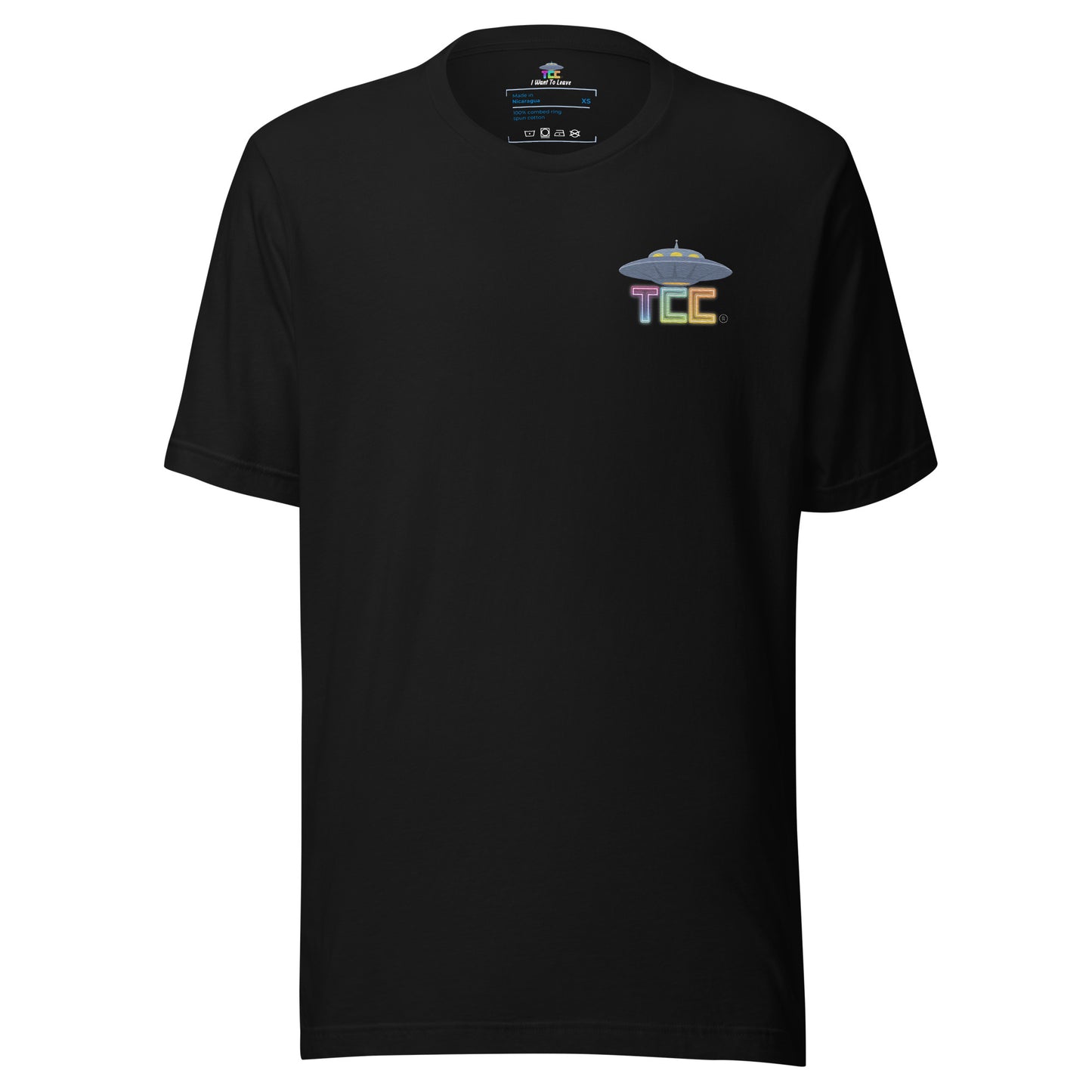 The Car Club UFO Embroidery T-Shirt