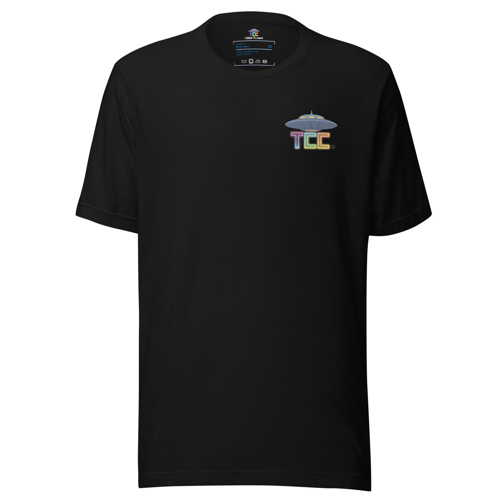 The Car Club UFO Embroidery T-Shirt