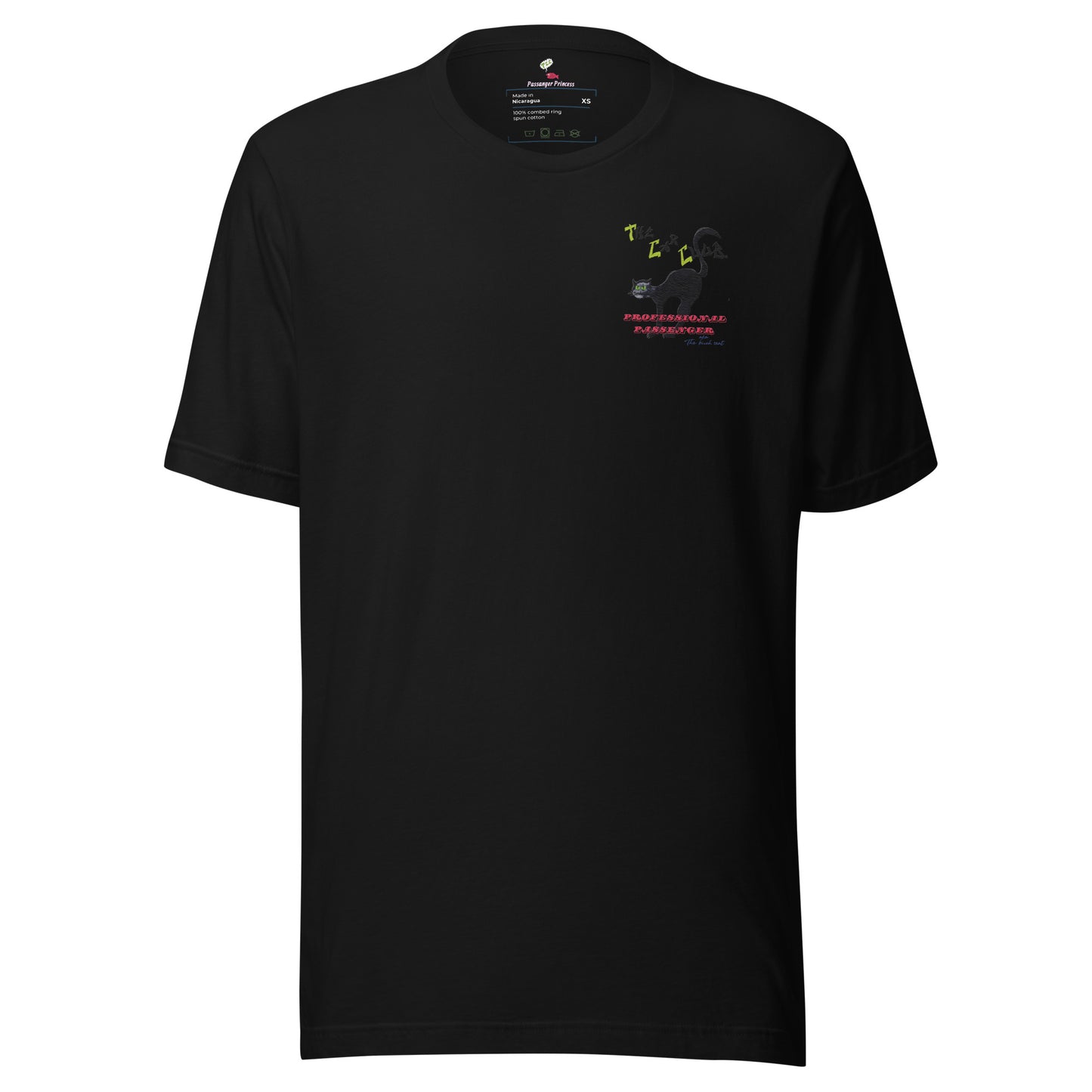 The Car Club Professional Passenger Embroidery T-Shirt