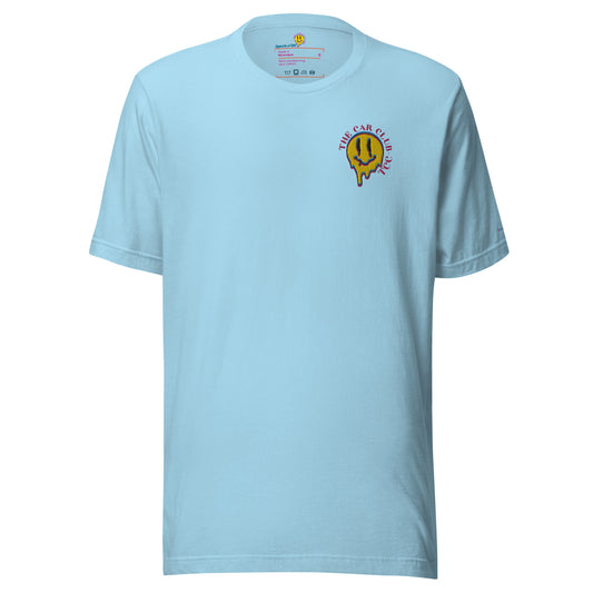 The Car Club Smiley Embroidery T-Shirt